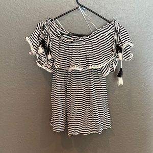 Loft size large off the shoulder top